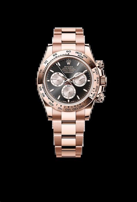 daytona oro rosa cinturino caucciu|Rolex Cosmograph Daytona in Oro, M126505.